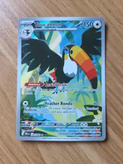 2026 Pokemon MEG Pitch Black Toucannon 94 /84 Illustration Rare Full Art Rare - Image 1