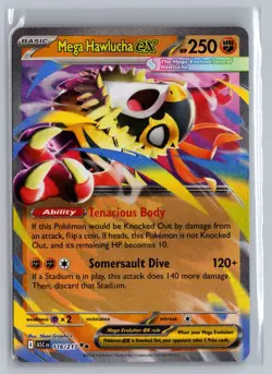 Mega Hawlucha ex 116/217 Double Rare Ascended Heroes Pokemon Holo Near Mint - Image 1