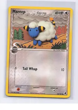 Mareep 54/101 Common Dragon Frontiers Pokemon Lightly Played - Image 1