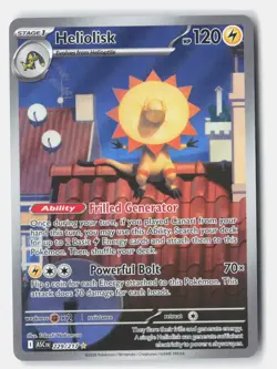 Pokemon tcg ME: Ascended Heroes Heliolisk Near Mint or Better - Image 1