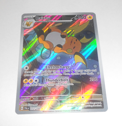 Pokemon TCG Raichu 211/193 Illustration Rare, Paldea Evolved - Image 1