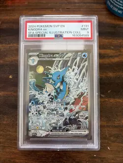 2024 PSA 9 Pokemon TCG SVP EN Kingdra Ex Special Illustration Collection #131 - Image 1
