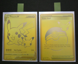 Pokemon TCG: Celebrations Pikachu V SWSH145 Pokeball SWSH146 UPC Promo Set NM - Image 1