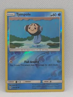TYMPOLE 58/236 C COSMIC ECLIPSE POKEMON REVERSE HOLO NEAR MINT TYMPOLE - Image 1