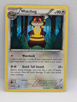 WATCHOG 79/98 UC EMERGING POWERS POKEMON LP WATCHOG - Image 1