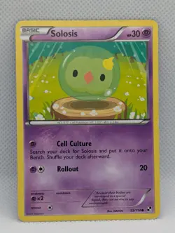 SOLOSIS 55/114 C BLACK & WHITE POKEMON MP SOLOSIS - Image 1