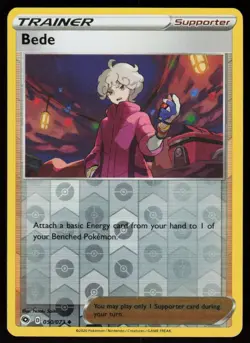 Bede 050/073 Uncommon Champion's Path Pokemon Reverse Holo Lightly Played - Image 1