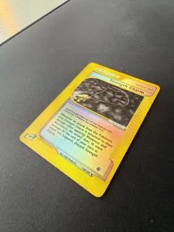 2002 POKEMON TCG STRENGTH CHARM TRAINER EXPEDITION REVERSE HOLO 150/165 NM - Image 2
