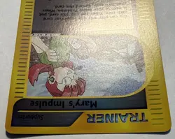 Mary's Impulse - 142/165 - Uncommon Reverse Holo Pokemon Expedition Near Mint - Image 3