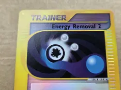 Pokemon Expedition #140/165 Reverse Holo ENERGY REMOVAL 2 (never played) - Image 2