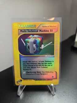 Multi Technical Machine (TM) 01 144/165 Pokemon Expedition eReader Reverse Holo - Image 1