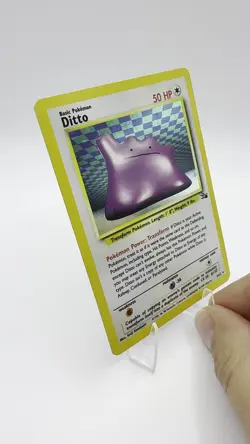 1999 Pokemon - Fossil Ditto Holo Rare 3/62 - Image 2
