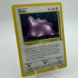 1999 Pokemon - Fossil Ditto Holo Rare 3/62 - Image 3
