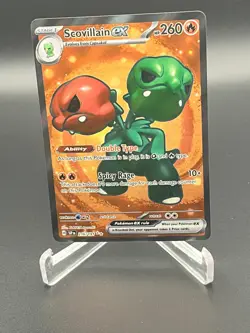 Pokemon Scovillain ex 216/191 Surging Sparks Ultra Rare NM - Image 1