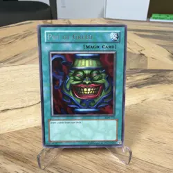 Pot of Greed LOB-119 The Legend of Blue Eyes White Dragon Unlimited - MINT - Image 1