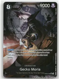 GECKO MORIA (086) (ALTERNATE ART) OP06-086 WINGS OF THE CAPTAIN ONE PIECE NM/M - Image 1