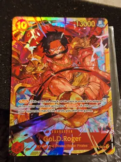 Gol D Roger OP09-118 SEC One Piece Emperors In The New World English - Image 1
