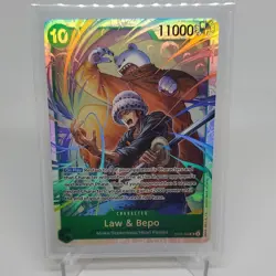 One Piece Law & Bepo ST24-004 Character SR Foil 10000 Power EN - Image 1