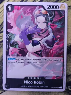 Nico Robin OP16-092 Uncommon The Time of Battle One Piece Near Mint - Image 1