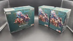 Sealed One Piece TCG Two Legends Booster Box OP-08 English W/ 2 DP05 Double Pack - Image 1