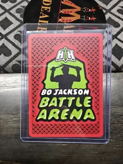 Bo Jackson Battle Arena Tecmo Bowl Art Monk Day 1 Alt Art Promo P-177 - Image 2