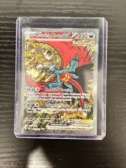 Pokemon Roaring Moon ex 162/131 SV Prismatic Evolutions SIR Holo 230 HP ENG - Image 3