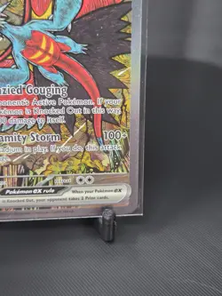 Pokemon Roaring Moon ex 162/131 SV: Prismatic Evolutions SIR Holo 230 HP - Image 4