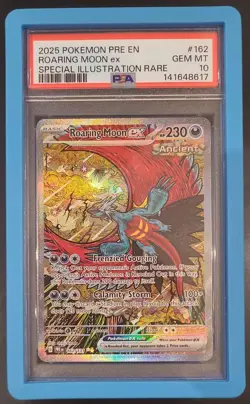 Roaring Moon ex SIR Prismatic Evolutions 162/131 PSA 10 Gem Mint - Image 1