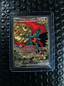 Pokemon Roaring Moon ex SIR Sv: Prismatic Evolutions Holo 162/131 English 230 - Image 1