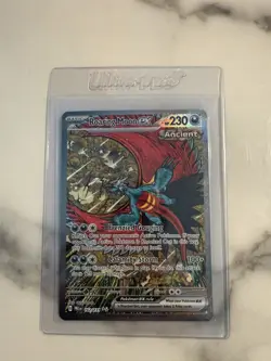 Pokemon Roaring Moon ex SIR Sv: Prismatic Evolutions Holo 162/131 English 230 - Image 1