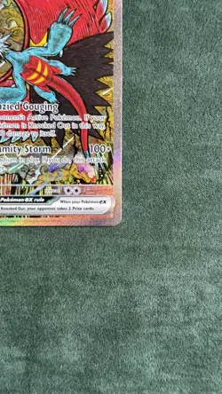 Pokemon Roaring Moon ex 162/131 NM Prismatic Evolutions Shinji Kanda SIR - Image 2