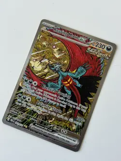 Pokemon Prismatic Evolutions Roaring Moon ex 162/131 SIR Special Rare NM-MT - Image 1