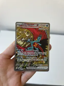 Pokemon Prismatic Evolutions Roaring Moon ex 162/131 SIR Special Rare NM-MT - Image 2