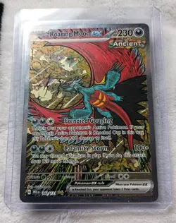 Pokemon TCG Roaring Moon EX 162/131 Prismatic Evolutions SIR Full Art Secret NM - Image 1