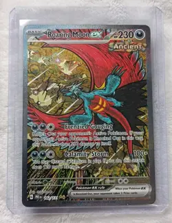 Pokemon TCG Roaring Moon EX 162/131 Prismatic Evolutions SIR Full Art Secret NM - Image 2