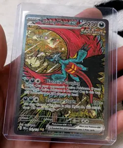 Pokemon TCG Roaring Moon EX 162/131 Prismatic Evolutions SIR Full Art Secret NM - Image 5