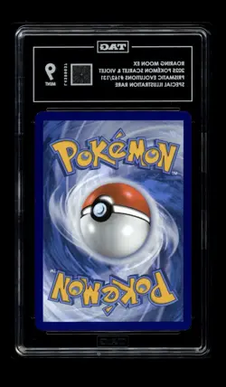 Pokemon TCG Roaring Moon EX SIR 162/131 Prismatic Evolutions TAG Mint 9 - Image 2