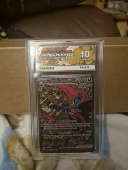Pokemon TCG Roaring Moon ex Prismatic Evolutions 162/131 SIR - Image 1