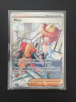 Mela 254/182 SV04: Paradox Rift Special Illustration Rare Pokemon TCG Card - NM - Image 1