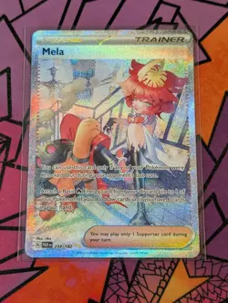 Mela 254/182 SV04: Paradox Rift Special Illustration Rare Pokemon TCG Card NM - Image 1