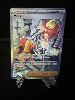 Mela 254/182 Paradox Rift Special Illustration Rare Trainer NM Pokemon Card - Image 1