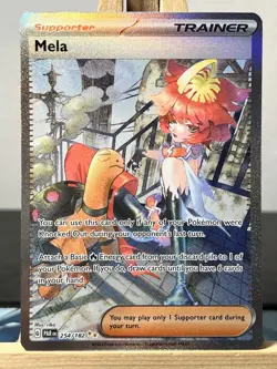 Mela 254/182 - S&V Paradox Rift Special Illustration Rare English Pokemon Card - Image 1
