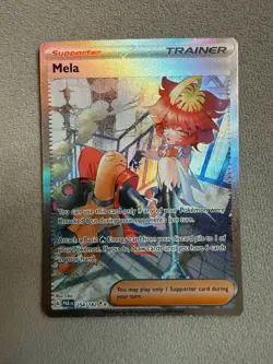 Pokemon TCG Mela Paradox Rift 254/182 Special Illustration Rare Card - Image 1