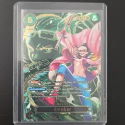 One Piece Card Game Smoker OP10-030 SP SR Carrying on His Will Foil - Image 1
