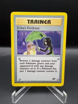 Erika's Kindness - 103/132 - Pokemon Gym Challenge Unlimited Rare Card WOTC NM - Image 1