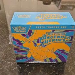 Pokemon TCG Mega Evolution Ascended Heroes ETB 65 Cards English 2025 Promo - Image 1