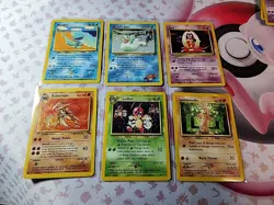 WOTC Non Holo Rare Cards Lot 6 Kabutops Wooper Neo Genesis - Image 1