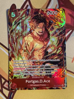 One Piece Promotion Cards #ST15-005 Portgas.D.Ace (Illustration Box Vol.5) - Image 1
