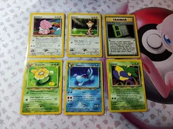 WOTC Non Holo Rare Cards Lot Of 6 Neo Genesis Quagsire Skiploom - Image 1