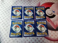 WOTC Non Holo Rare Cards Lot Of 6 Neo Genesis Quagsire Skiploom - Image 2